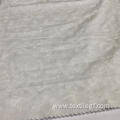 White Cotton Fabric White Line Embroidery Fabric Manufactory